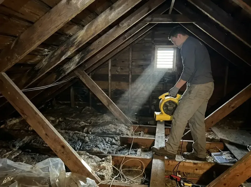 attic-water-damage-drying-proc-007 — frequently asked questions, Emergency Water Extraction & 24/7 Flood Response in Troup,…